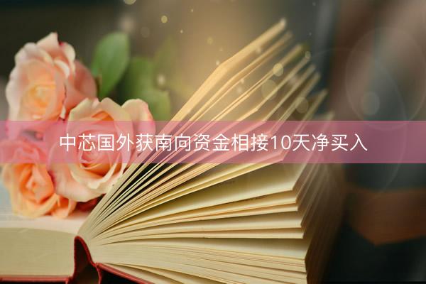 中芯国外获南向资金相接10天净买入