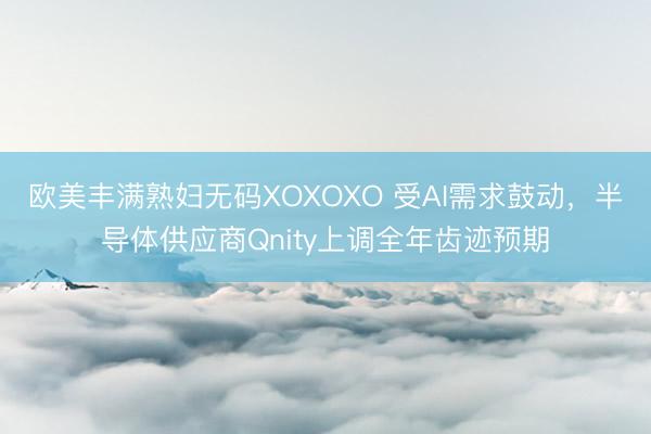 欧美丰满熟妇无码XOXOXO 受AI需求鼓动，半导体供应商Qnity上调全年齿迹预期